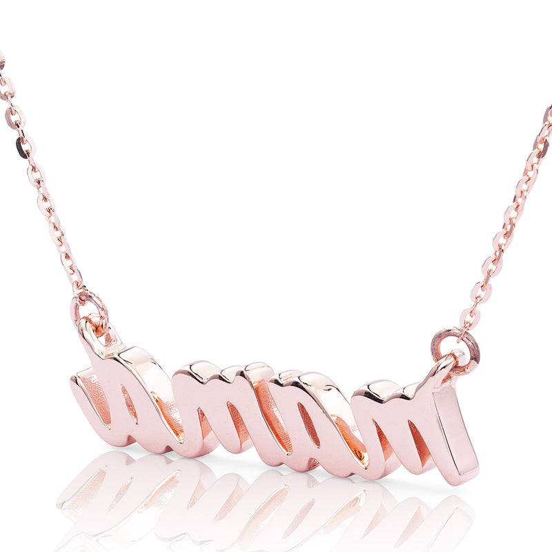 14k Gold Mama Statement Necklace