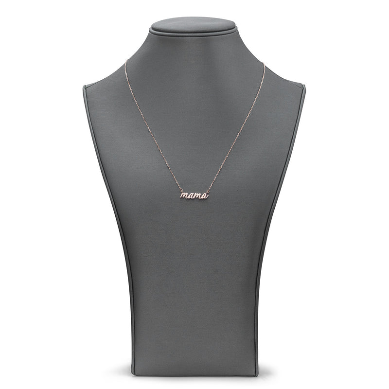 14k Gold Mama Statement Necklace