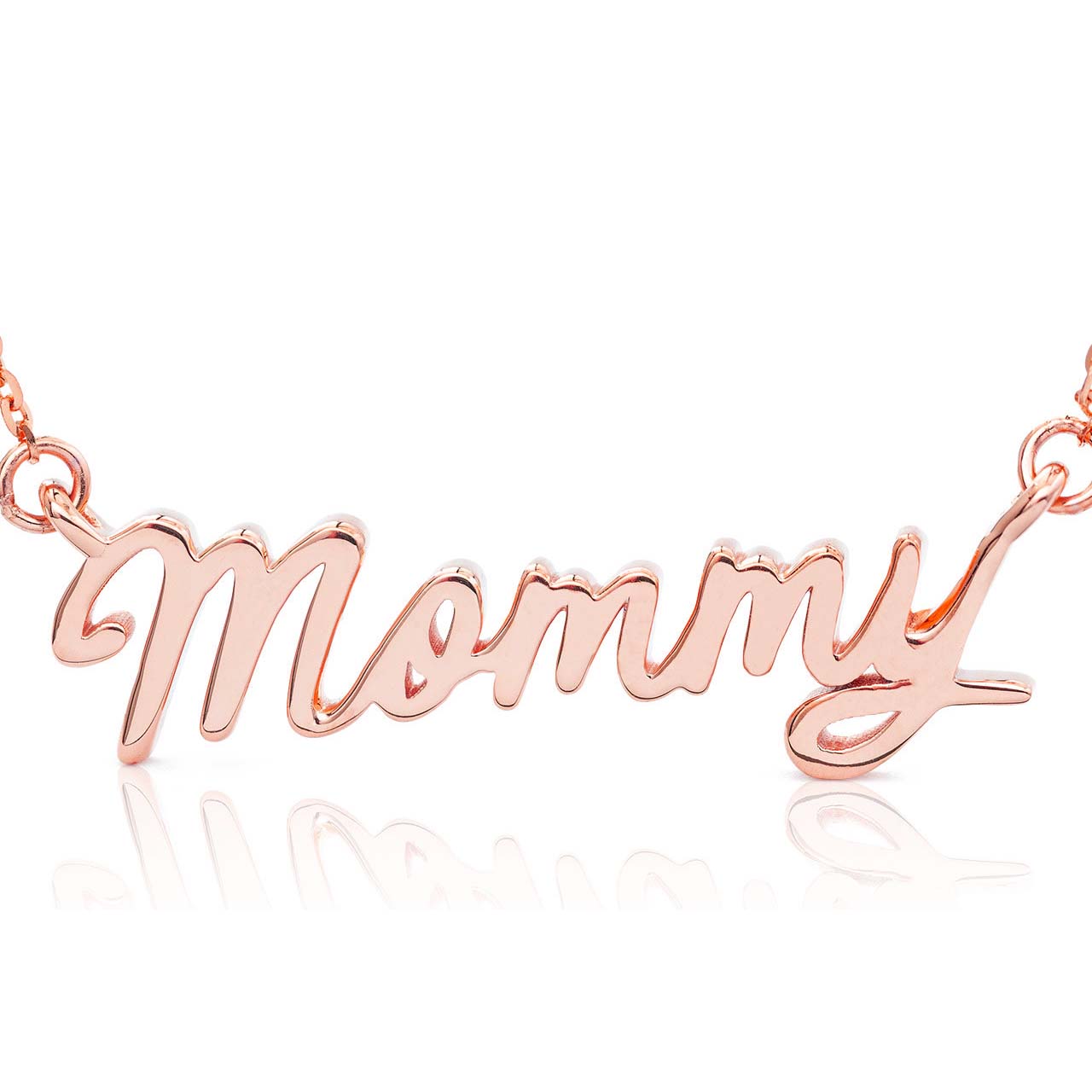 14k Gold Mommy Statement Necklace