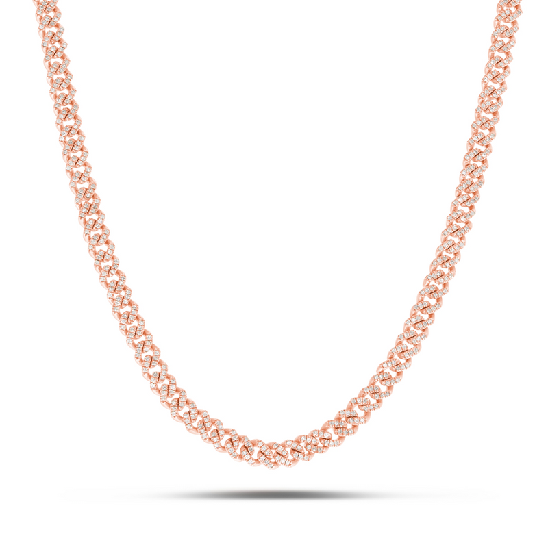 2.40ct Diamond Cuban Chain