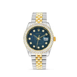 Rolex DateJust 36mm with diamond bezel