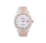 Rolex DateJust 36mm with Diamond bezel
