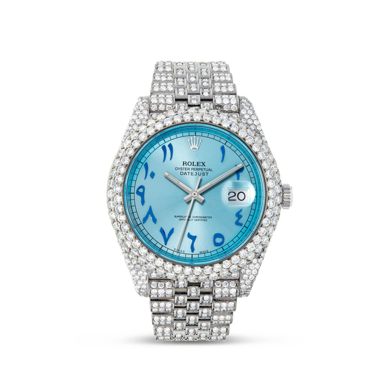 Rolex Datejust Baby Blue Rolex DateJust 36mm Jubilee-Light Blue