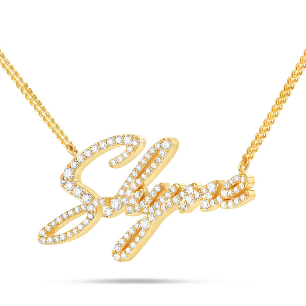 Shyne Logo Diamond Necklace