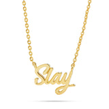 10k Gold Slay Statement Necklace
