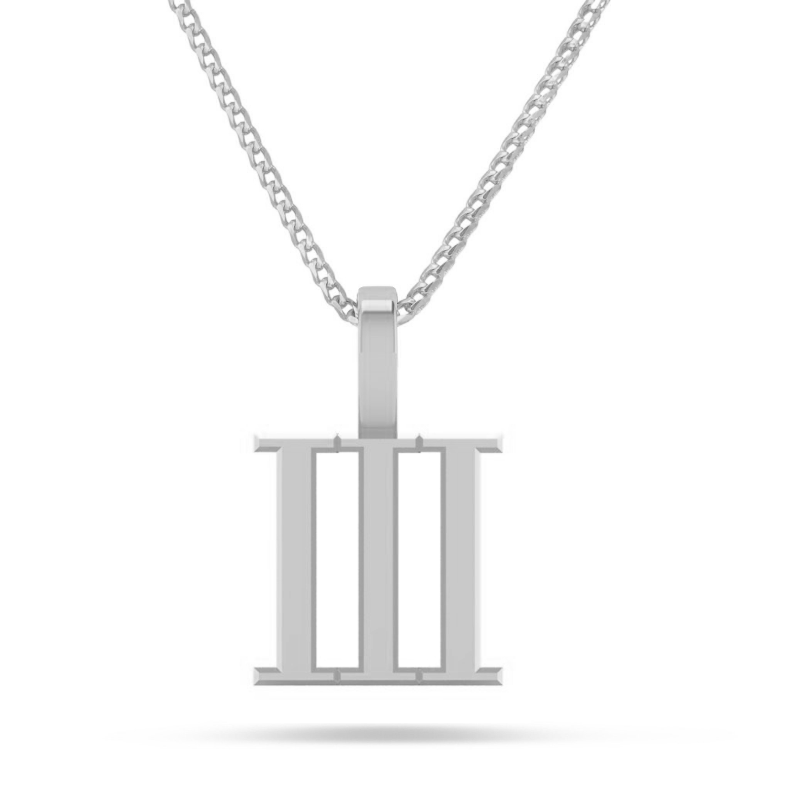 10k Gold Roman Numeral Pendant SHYNE JEWELERS