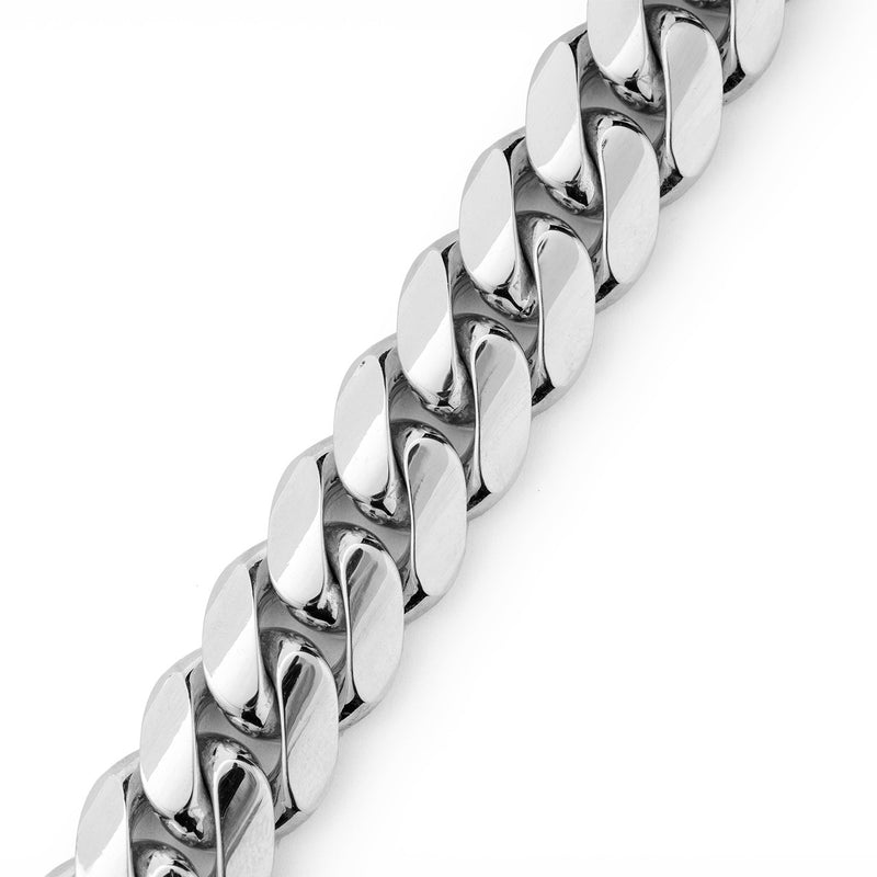 Solid Gold Cuban Link Bracelet 12.75 mm