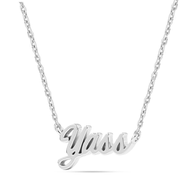 10k Gold Yass Statement Necklace