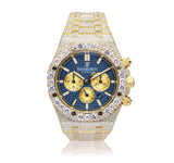 Full Diamond Audemars Piguet Royal Oak Chronograph 41mm 18K Yellow Gold