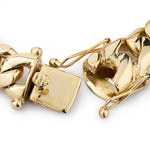 Solid Gold Cuban Link Bracelet 12mm