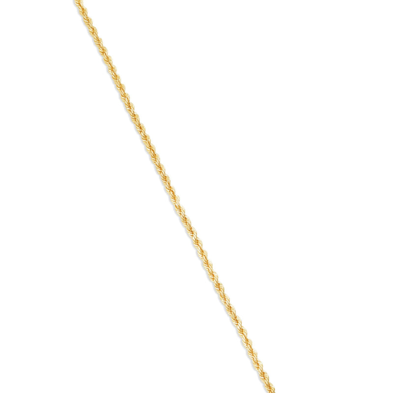14K Gold Rope Chain, 1.5 mm - Shyne Jewelers 14K 16 " Yellow Gold Shyne Jewelers