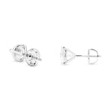 3 Prong Diamond Solitaire Stud Earrings - Shyne Jewelers 150-00290 White Gold Shyne Jewelers