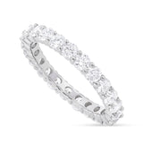 4-Prong Diamond Eternity Band - Shyne Jewelers Yellow Gold 4 Shyne Jewelers