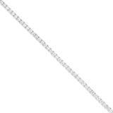 4-Prong Diamond Tennis Chain, 2.2 - Shyne Jewelers White Gold Shyne Jewelers