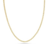 4-Prong Diamond Tennis Chain, 2.2 - Shyne Jewelers Yellow Gold Shyne Jewelers