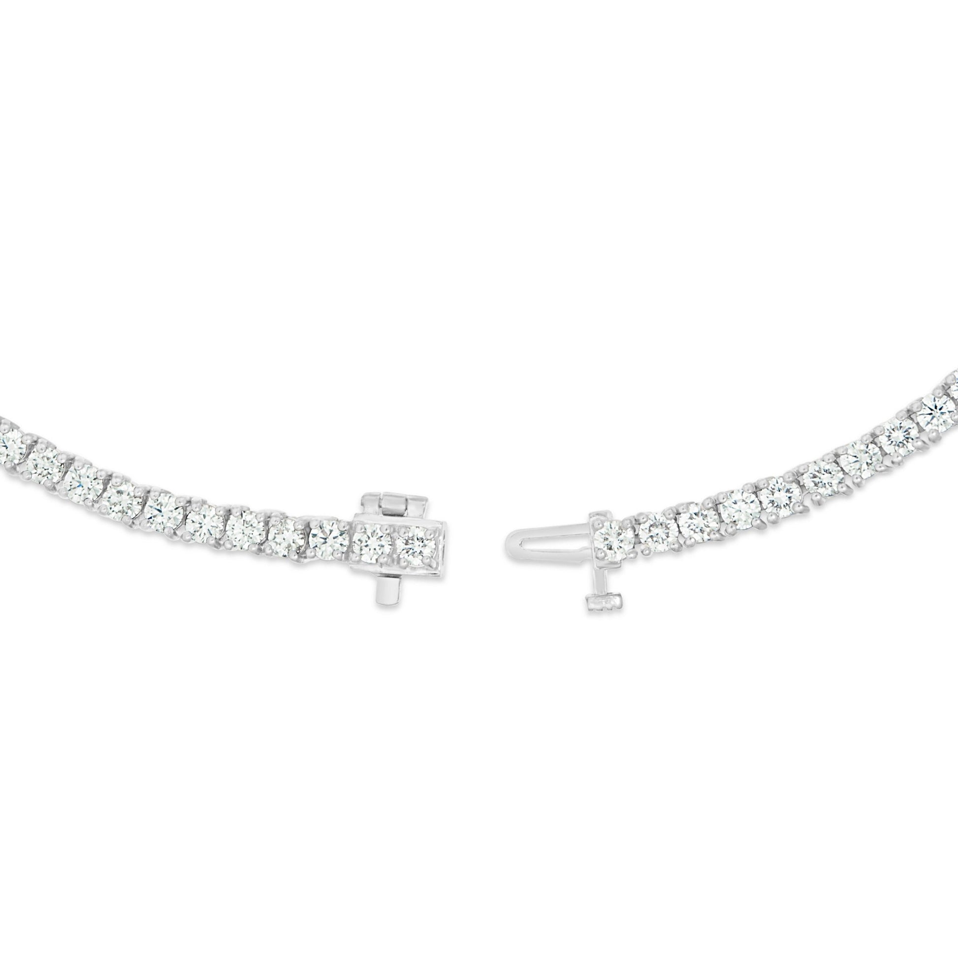 4-Prong Diamond Tennis Chain, 3 mm - Shyne Jewelers White Gold Shyne Jewelers