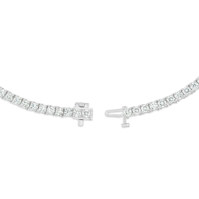 4-Prong Diamond Tennis Chain, 3 mm - Shyne Jewelers White Gold Shyne Jewelers