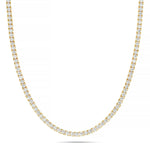 4-Prong Diamond Tennis Chain, 3 mm - Shyne Jewelers Yellow Gold Shyne Jewelers