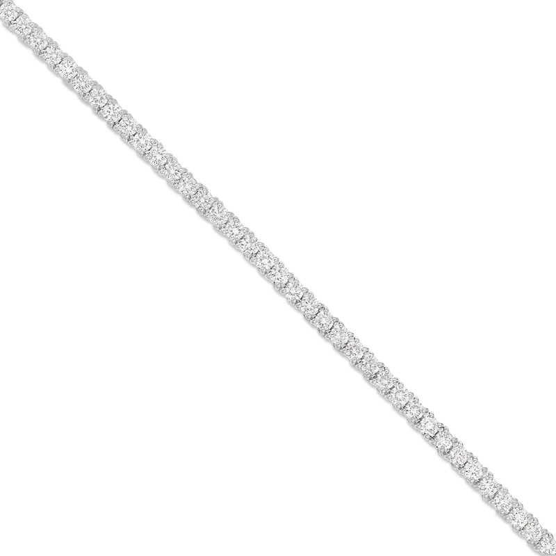 4-Prong Diamond Tennis Chain, 3 mm - Shyne Jewelers White Gold Shyne Jewelers