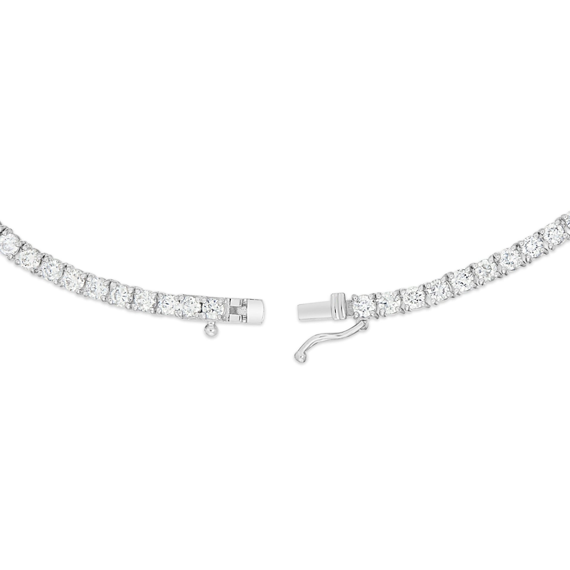 4-Prong Diamond Tennis Chain, 3 mm - Shyne Jewelers White Gold Shyne Jewelers