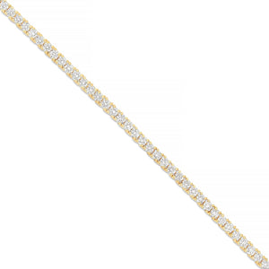 4-Prong Diamond Tennis Chain, 3 mm - Shyne Jewelers Yellow Gold Shyne Jewelers