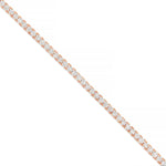 4-Prong Diamond Tennis Chain, 3 mm - Shyne Jewelers Yellow Gold Shyne Jewelers
