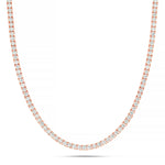 4-Prong Diamond Tennis Chain, 3 mm - Shyne Jewelers Yellow Gold Shyne Jewelers