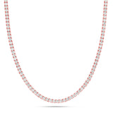 4-Prong Diamond Tennis Chain, 3 mm - Shyne Jewelers Rose Gold Shyne Jewelers