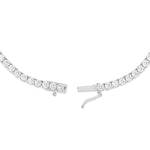 4 Prong Diamond Tennis Chain, 3 mm - Shyne Jewelers White Gold Shyne Jewelers