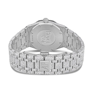 Audemars Piguet Royal Oak 41, Full Diamond - Shyne Jewelers DIAAPRO_SS41 Audemars Piguet