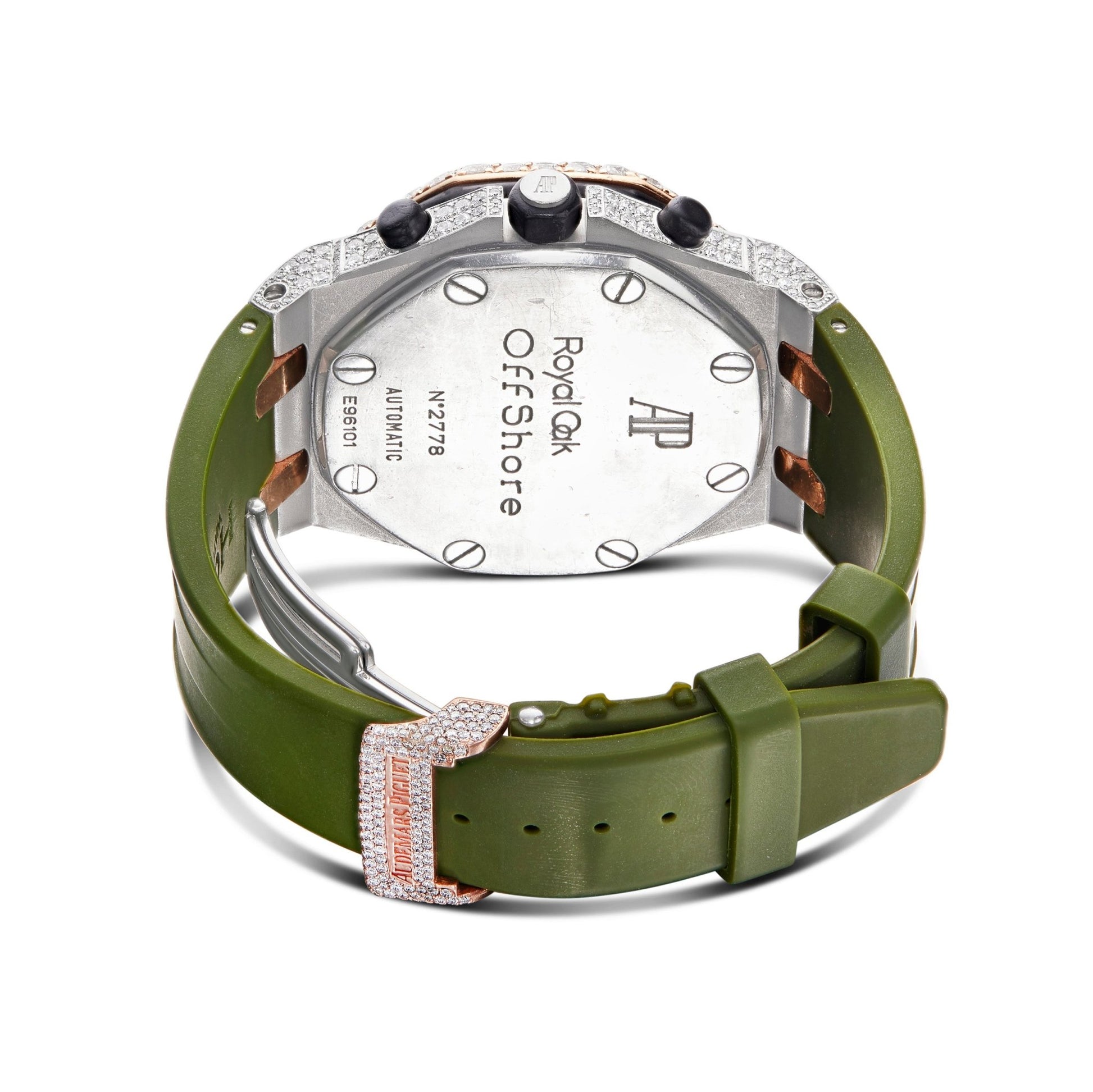 Audemars Piguet Royal Oak Offshore 42mm - Shyne Jewelers APROO_GREEN Audemars Piguet
