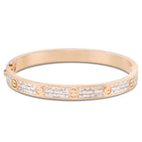 Baguette Cartier Love Bangle - Shyne Jewelers CLB_BAG Rose Gold Shyne Jewelers