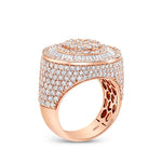 Baguette Circle Diamond Ring - Shyne Jewelers BAGCIRCLERING_1 Rose Gold Shyne Jewelers