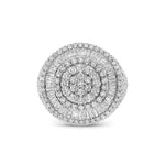 Baguette Circle Diamond Ring - Shyne Jewelers BAGCIRCLERING_1 White Gold Shyne Jewelers