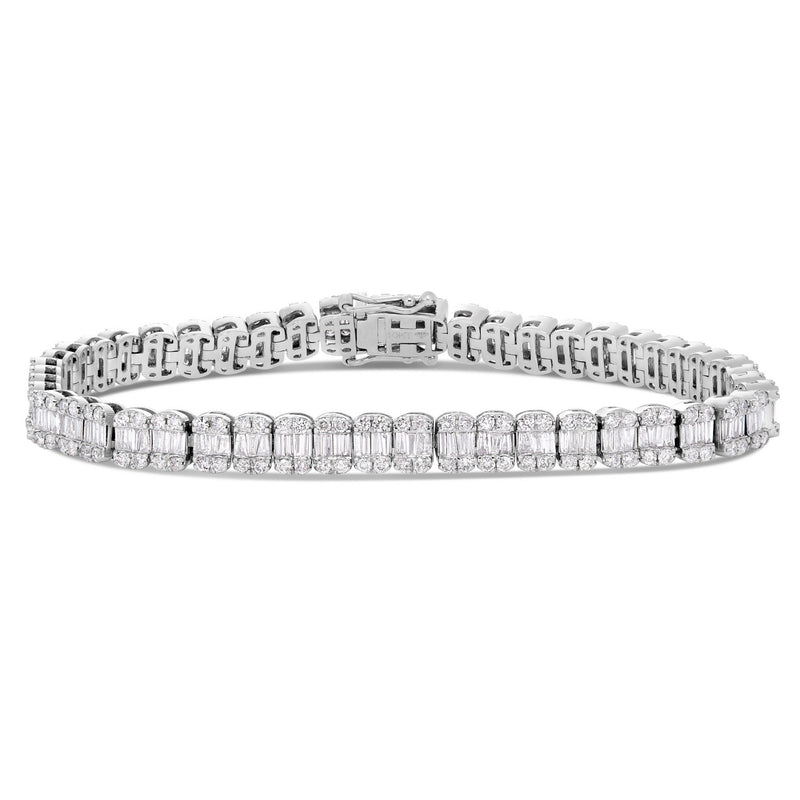 Baguette Diamond Bracelet - Shyne Jewelers Shyne Jewelers