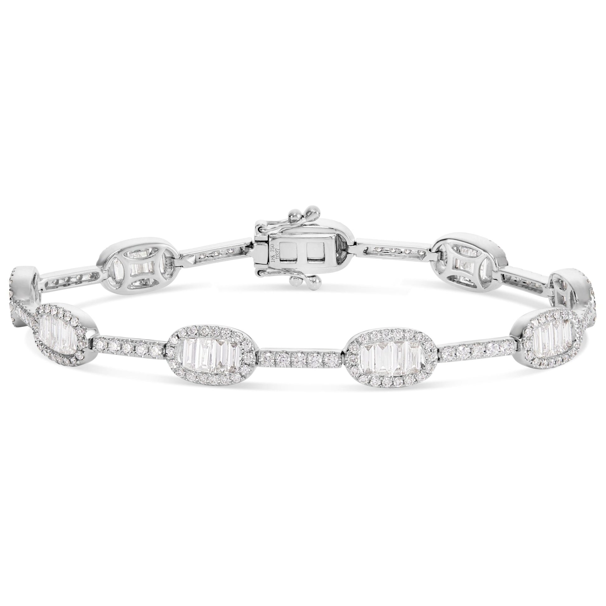 Baguette Diamond Bracelet - Shyne Jewelers Shyne Jewelers