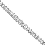 Baguette Diamond Bracelet - Shyne Jewelers White Gold Shyne Jewelers