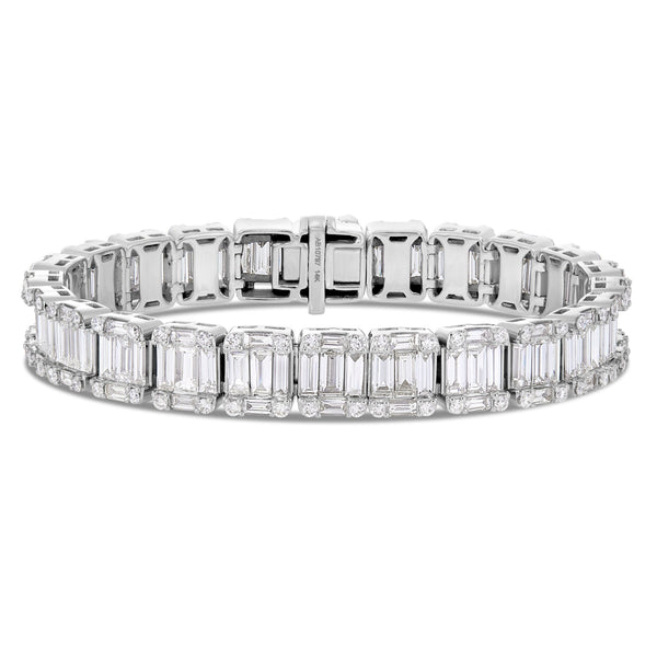 Baguette Diamond Bracelet - Shyne Jewelers Shyne Jewelers