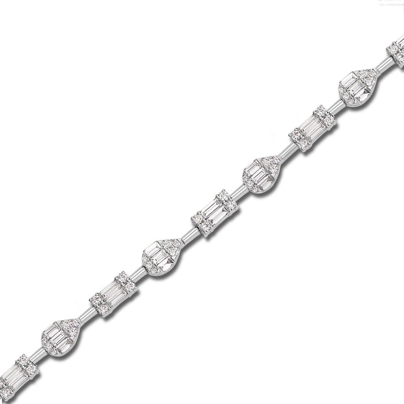 Baguette Diamond Bracelet - Shyne Jewelers Shyne Jewelers