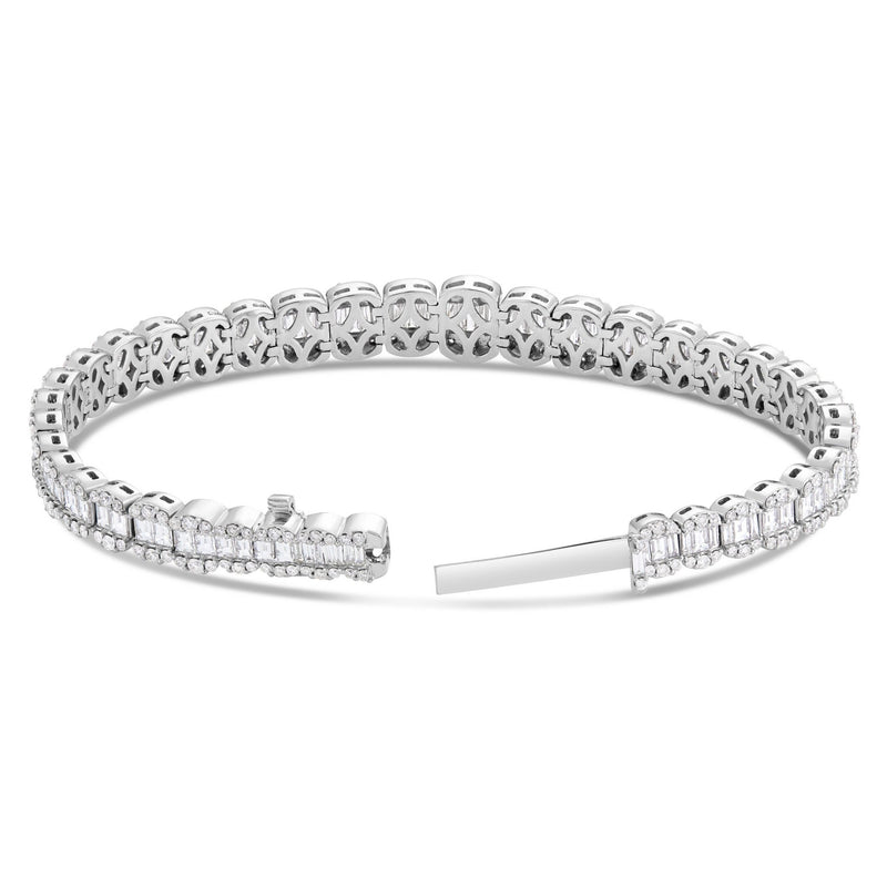 Baguette Diamond Bracelet - Shyne Jewelers Shyne Jewelers