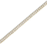 Baguette Diamond Chain - Shyne Jewelers BAGUETTECHAIN_1 Yellow Gold Shyne Jewelers