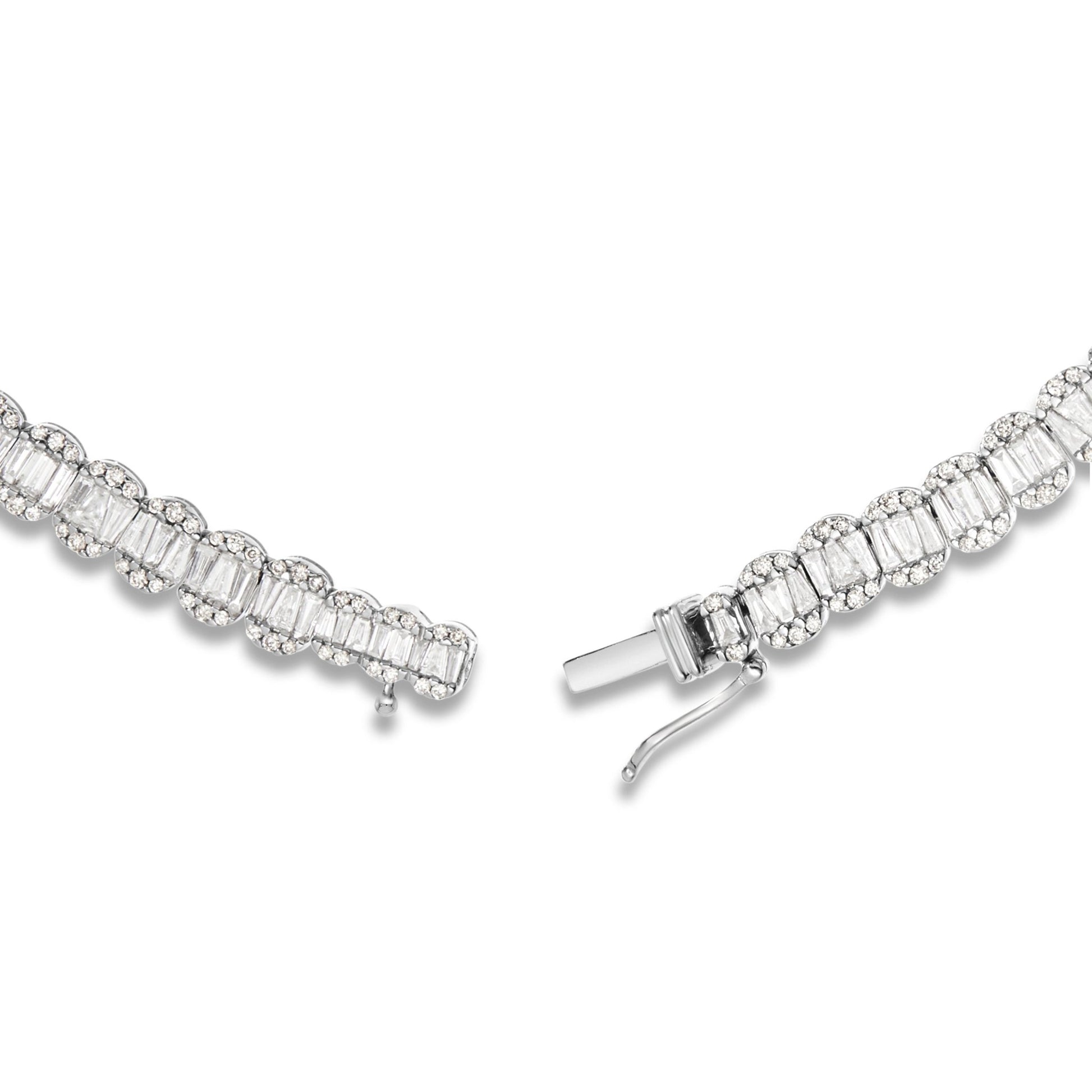 Baguette Diamond Chain - Shyne Jewelers Shyne Jewelers