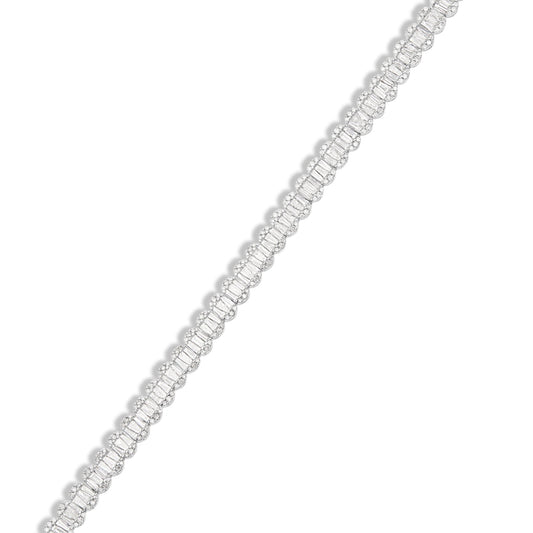 Baguette Diamond Chain - Shyne Jewelers Shyne Jewelers