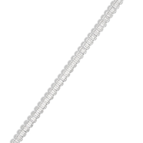 Baguette Diamond Chain - Shyne Jewelers Shyne Jewelers