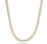 Baguette Diamond Chain - Shyne Jewelers BAGUETTECHAIN_1 Yellow Gold Shyne Jewelers