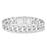 Baguette Diamond Cuban Bracelet - Shyne Jewelers 170-00179 Shyne Jewelers