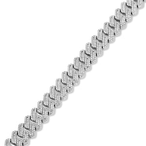 Baguette Diamond Cuban Chain - Shyne Jewelers Shyne Jewelers