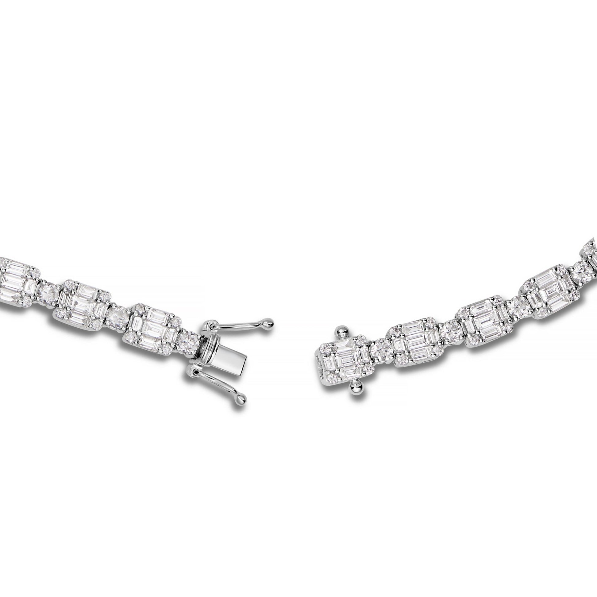 Baguette Diamond Tennis Bracelet - Shyne Jewelers Shyne Jewelers