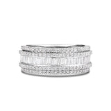 Baguette Half Eternity Ring - Shyne Jewelers BAGETERNBAND_1 Shyne Jewelers