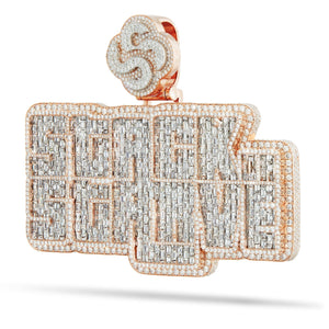 Boonah Stack or Starve Custom Pendant - Shyne Jewelers Shyne Jewelers